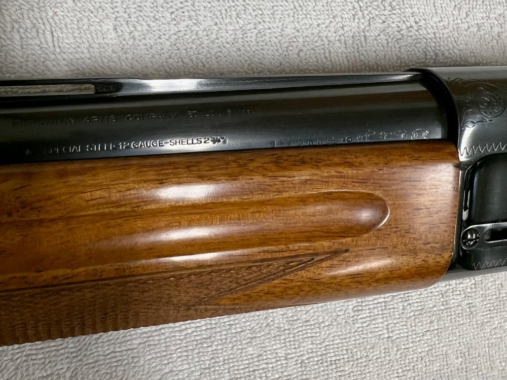 BROWNING AUTO 5 A5 12 GAUGE SEMI AUTO SHOTGUN GA 2 3/4 VENTED RIB BARREL -img-13