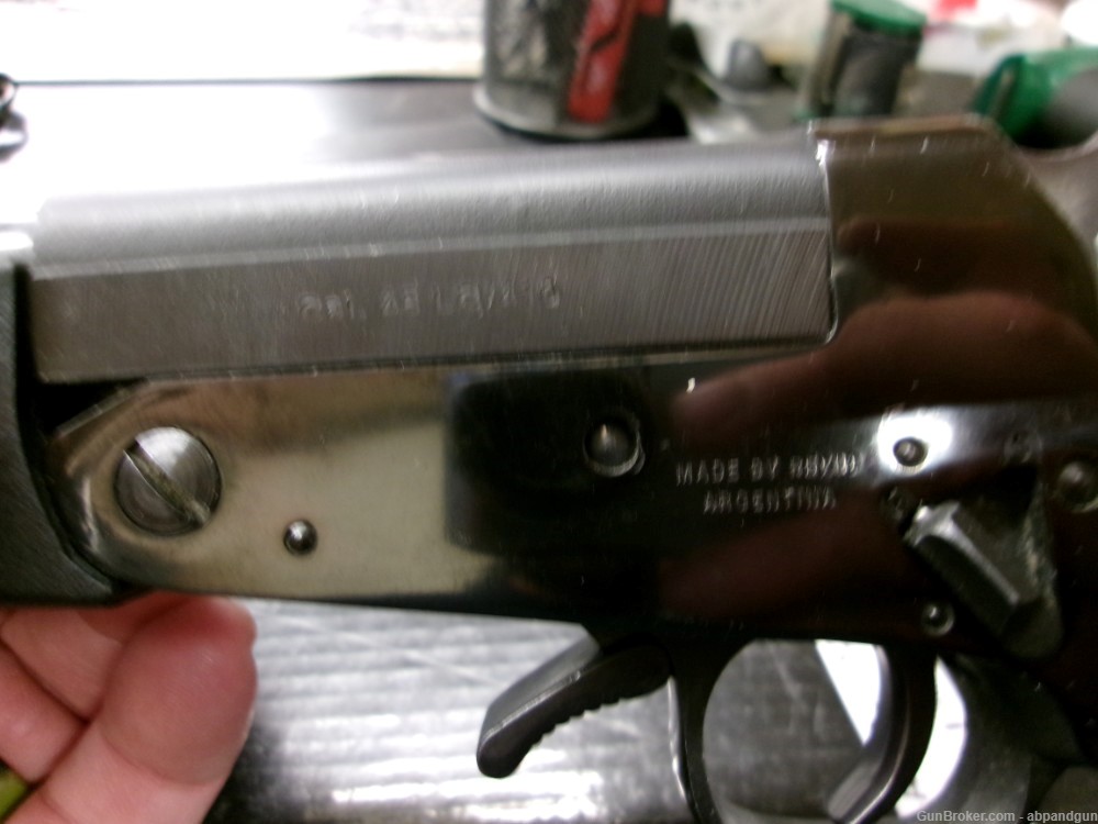 RSA ENT Inc, 45 Long Colt 410 Single shot Rexio NO RESERVE-img-2