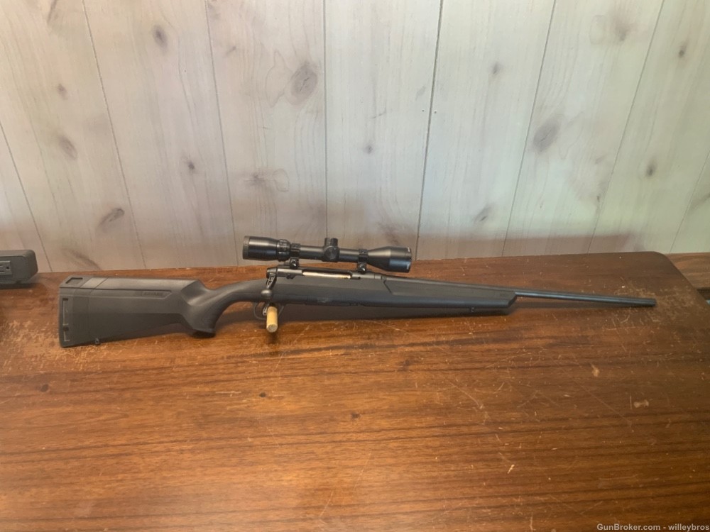Savage AXIS 22” 308 Win Good Bore W/ Scope No Reserve-img-0