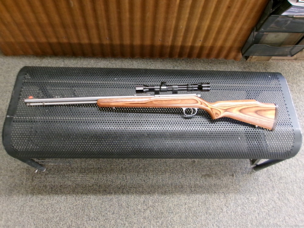 Marlin 883SS 22 Win Mag Stainless with Redfield LO-PRO 2-7 Scope-img-0