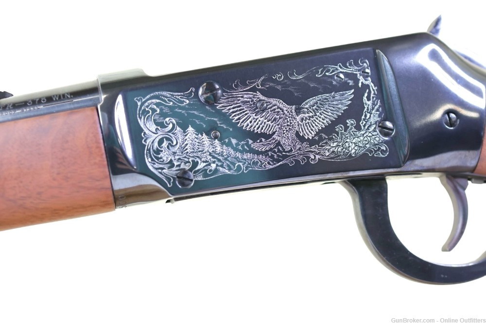 Winchester 94 XTR American Bald Eagle Commemorative 375 Win 20" WLNT Stock-img-8