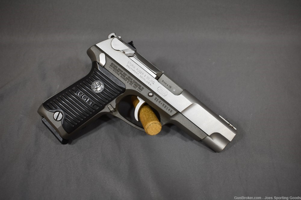 Ruger P89 - 9mm Semi-Automatic Pistol w/ 4" Barrel & Two Magazines-img-4