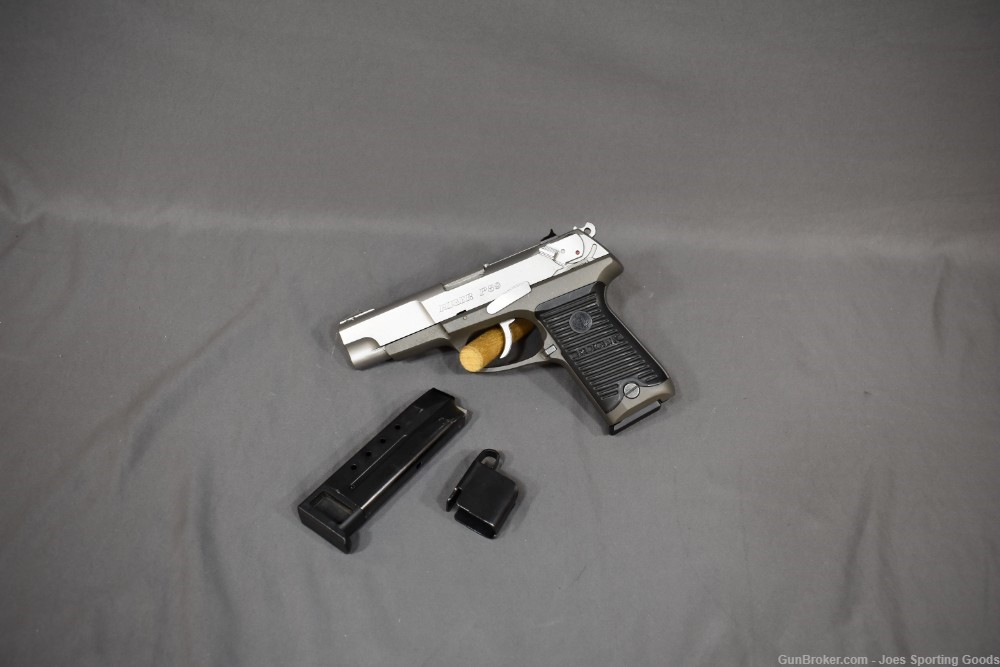 Ruger P89 - 9mm Semi-Automatic Pistol w/ 4" Barrel & Two Magazines-img-0