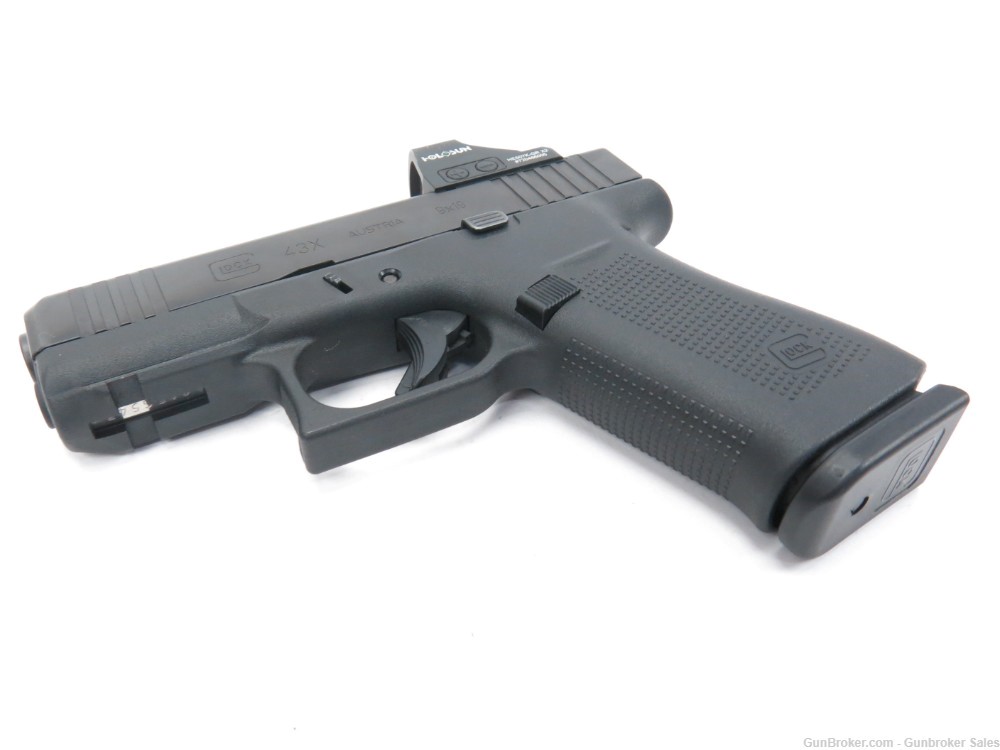 Glock 43X 9mm 3.5" Semi-Auto Pistol w/ Holosun HE507k X2 Optic-img-4