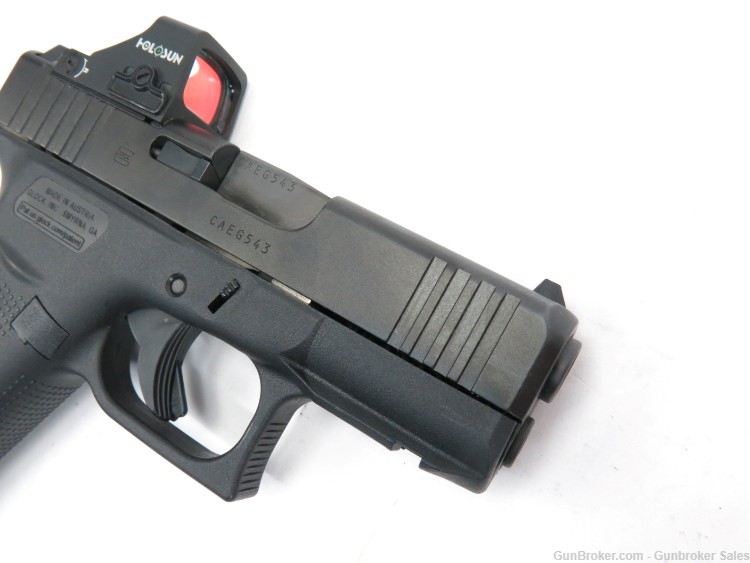 Glock 43X 9mm 3.5" Semi-Auto Pistol w/ Holosun HE507k X2 Optic-img-11