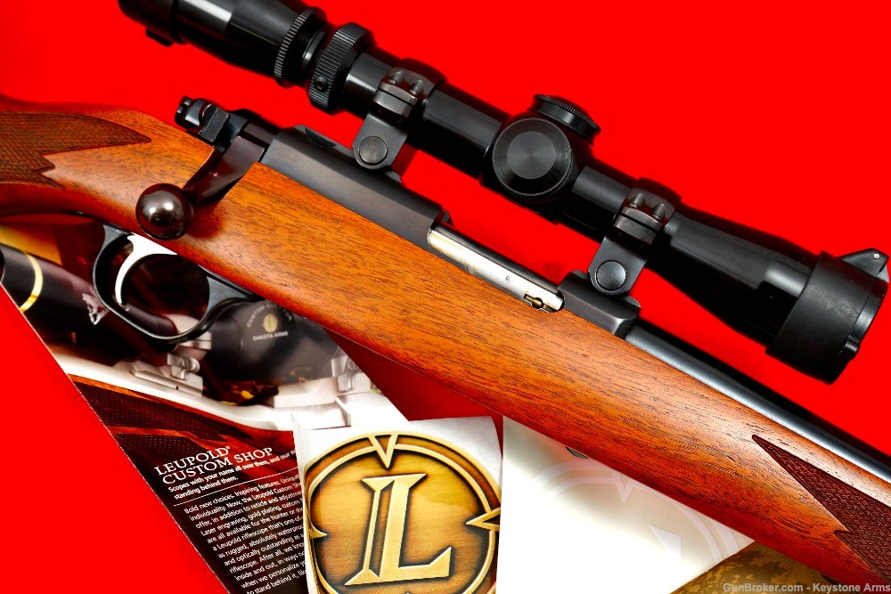 Beautiful & Desired Ruger 77/22 .22 Magnum w/ Leupold As New-img-8