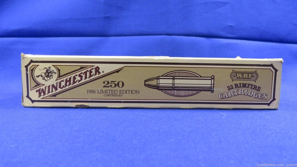 RARE & COLLECTIBLE 1986 Limited Edition Winchester 22WRF Ammo - 250rd Brick-img-4