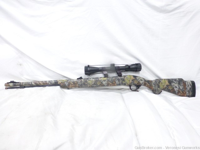 Knight Vision Inline 50 Muzzleloader 3-9x Scope Camo Fiish EXCELLENT-img-4