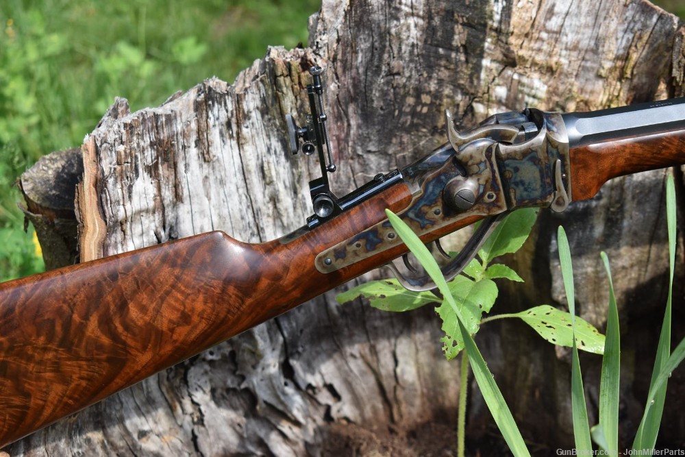 Shiloh Sharps Arms 1874 2 7/8 32" target 45-110 bpcr single shot upgraded-img-3