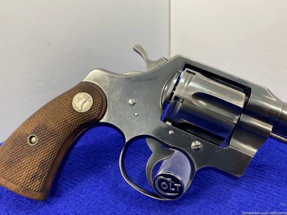 1959 Colt Official Police .38 Spl Blue 6" *CLASSIC DOUBLE-ACTION REVOLVER*-img-21