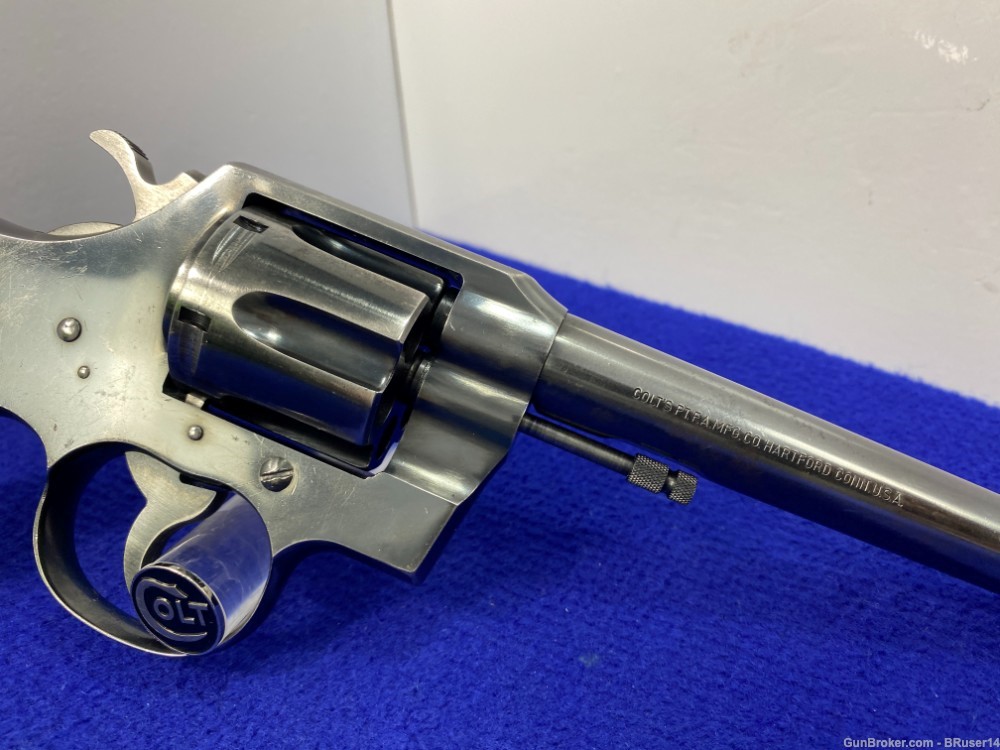 1959 Colt Official Police .38 Spl Blue 6" *CLASSIC DOUBLE-ACTION REVOLVER*-img-14