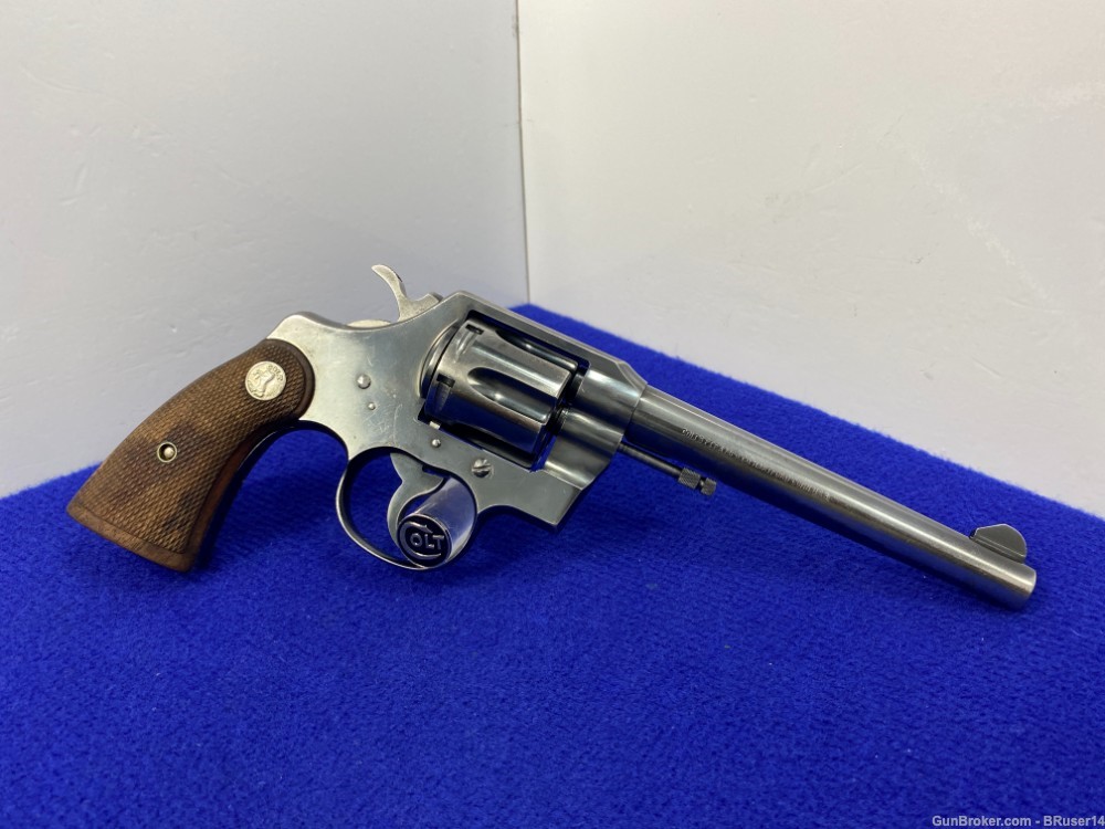 1959 Colt Official Police .38 Spl Blue 6" *CLASSIC DOUBLE-ACTION REVOLVER*-img-11