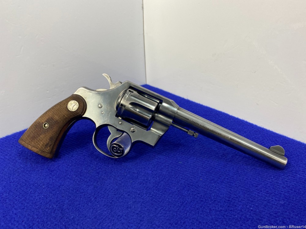 1959 Colt Official Police .38 Spl Blue 6" *CLASSIC DOUBLE-ACTION REVOLVER*-img-23