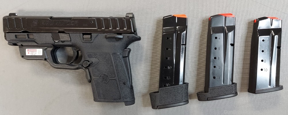 Smith & Wesson Equalizer Pistol 9mm 3.7" Barrel w/ Crimson Trace Laser Grip-img-4