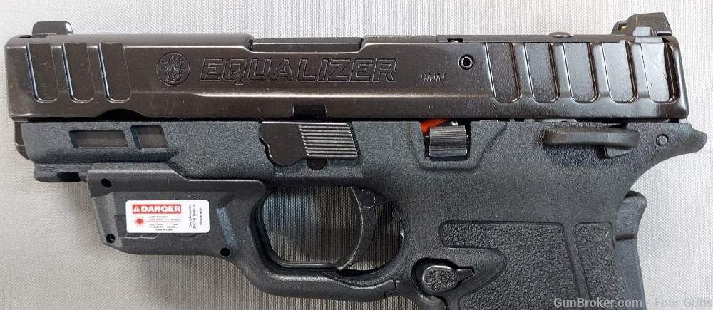 Smith & Wesson Equalizer Pistol 9mm 3.7" Barrel w/ Crimson Trace Laser Grip-img-2