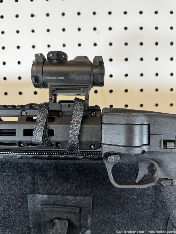 Smith & Wesson M&P FPC 9mm Folding Carbine Sig Romeo Crimson Trace Light NR-img-11
