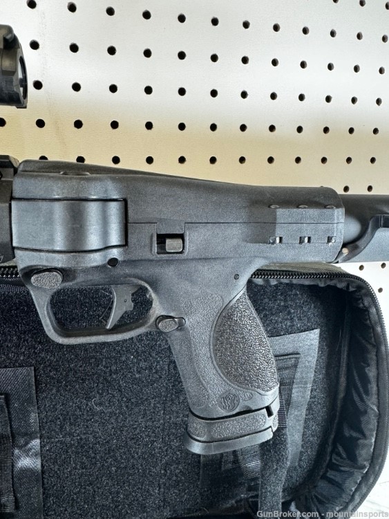 Smith & Wesson M&P FPC 9mm Folding Carbine Sig Romeo Crimson Trace Light NR-img-12