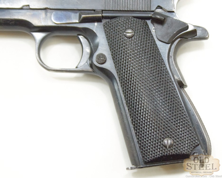 Argentine Sistema 1927 45 ACP 1911 Pistol Colt MFG 1946 C&R Penny Auction-img-6
