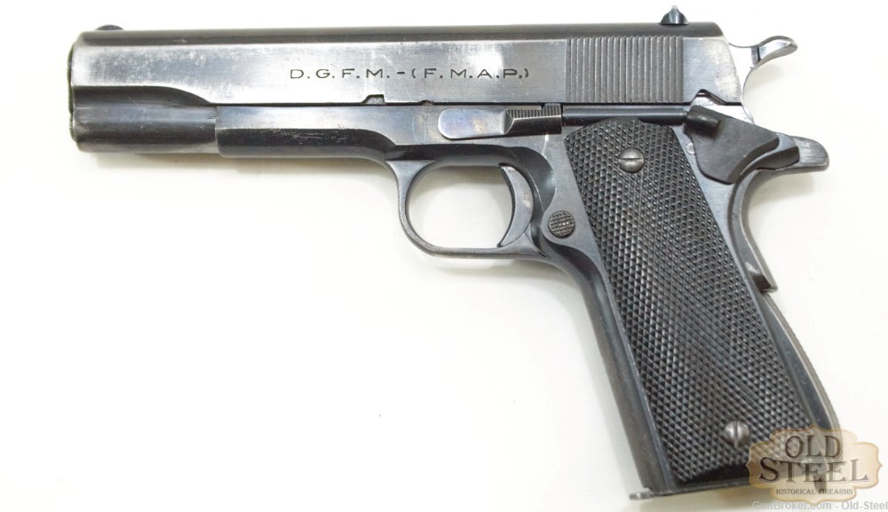 Argentine Sistema 1927 45 ACP 1911 Pistol Colt MFG 1946 C&R Penny Auction-img-5