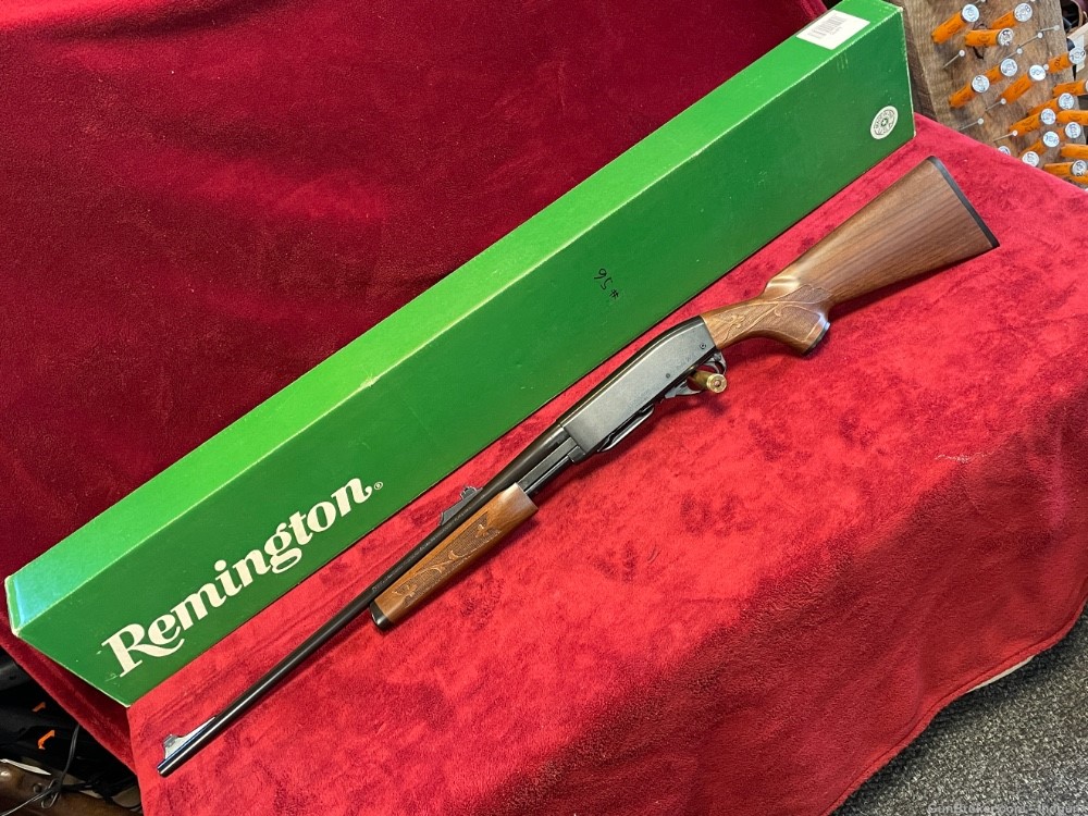 LNIB Remington 7600 30-06 blue/walnut , Box and OG tag, Unfired/Mint-img-9