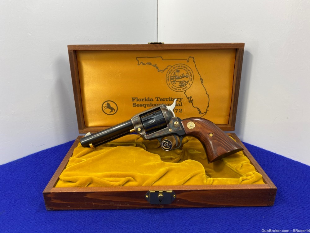 1972 Colt Frontier Scout .22LR  *FLORIDA TERRITORY SESQUICENTENNIAL*-img-0