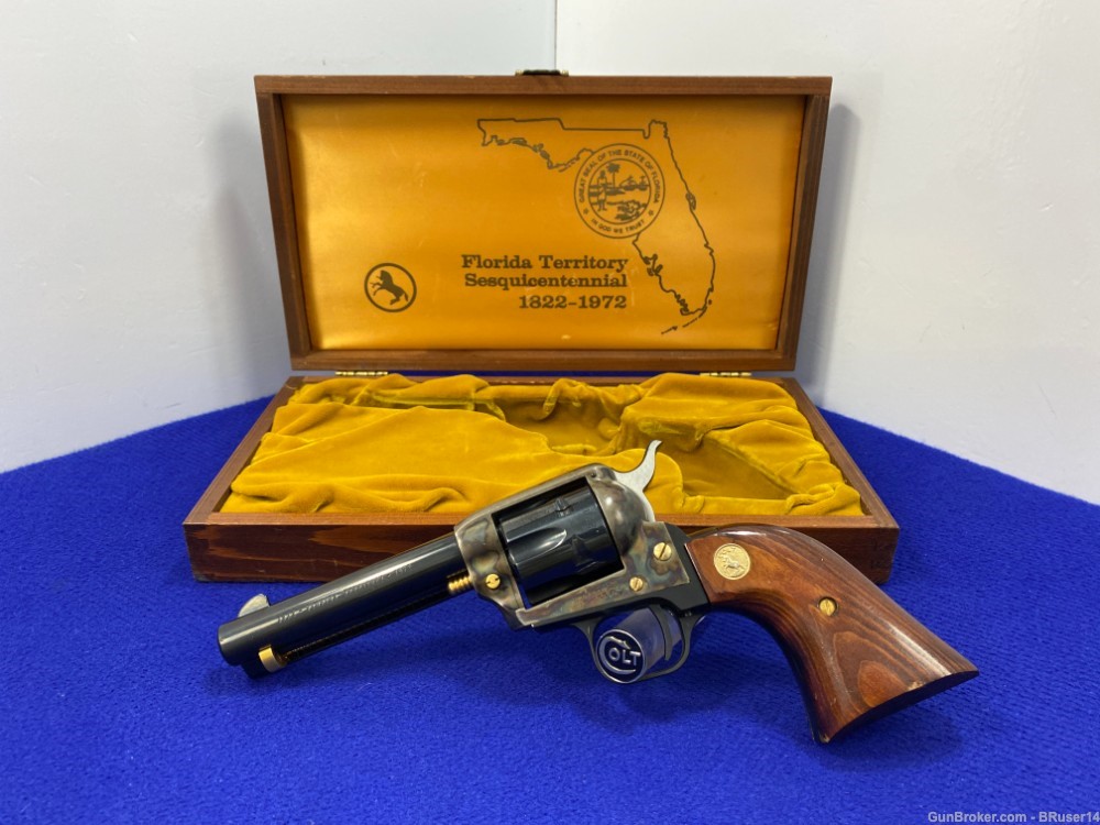 1972 Colt Frontier Scout .22LR  *FLORIDA TERRITORY SESQUICENTENNIAL*-img-2