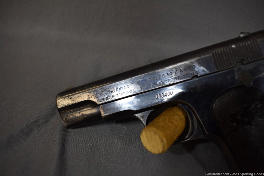 Colt 1903 Pocket Type II - .32 ACP Semi-Auto Pistol w/ Holster & 22 Rounds-img-9