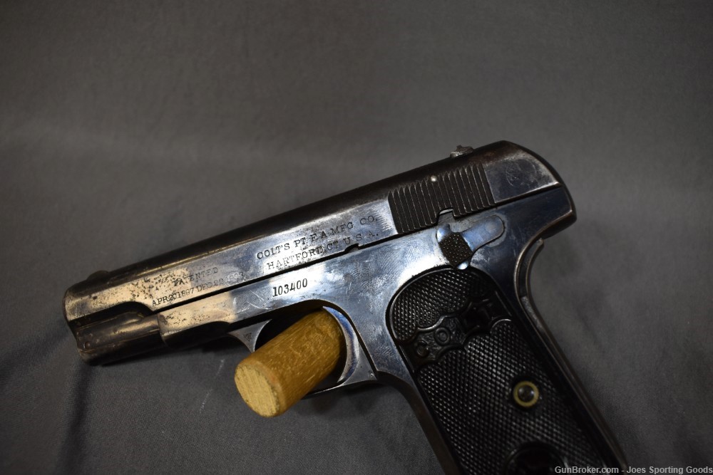 Colt 1903 Pocket Type II - .32 ACP Semi-Auto Pistol w/ Holster & 22 Rounds-img-10