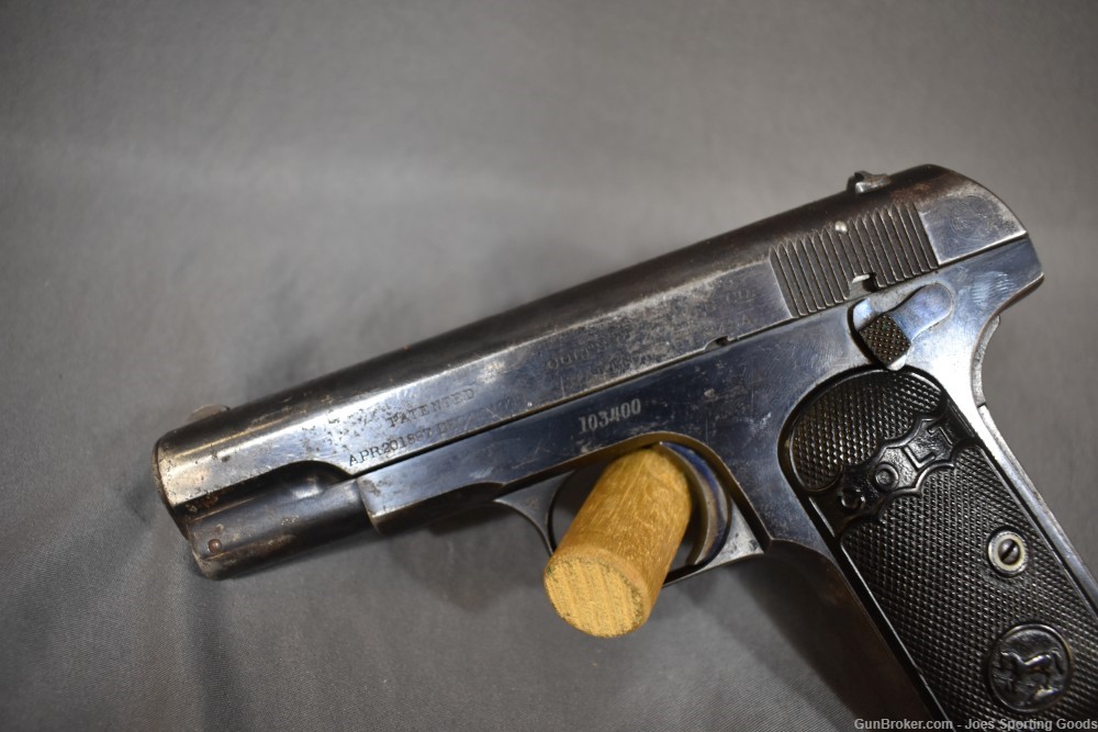 Colt 1903 Pocket Type II - .32 ACP Semi-Auto Pistol w/ Holster & 22 Rounds-img-7