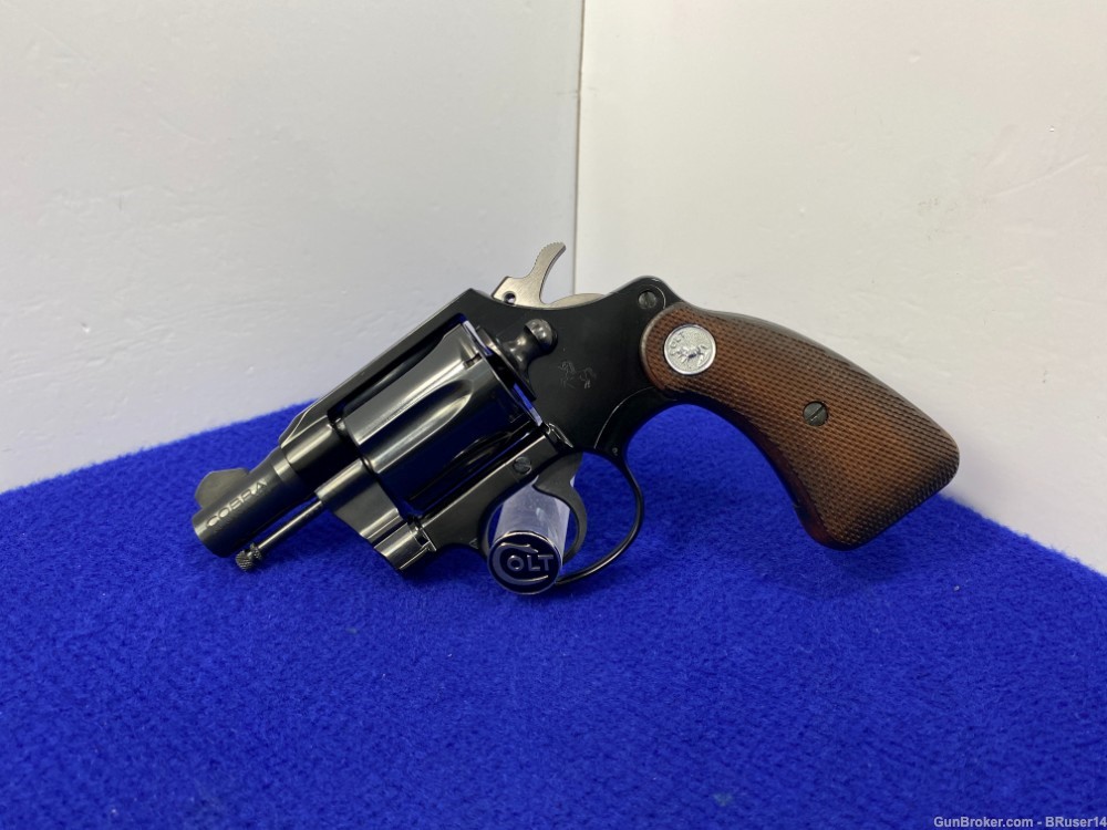 1967 Colt Cobra .38 Special Blue 2" *STUNNING FIRST ISSUE SNAKE*-img-4