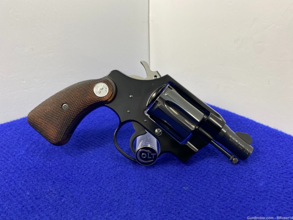 1967 Colt Cobra .38 Special Blue 2" *STUNNING FIRST ISSUE SNAKE*-img-11