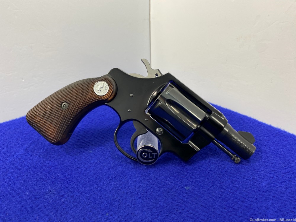 1967 Colt Cobra .38 Special Blue 2" *STUNNING FIRST ISSUE SNAKE*-img-10