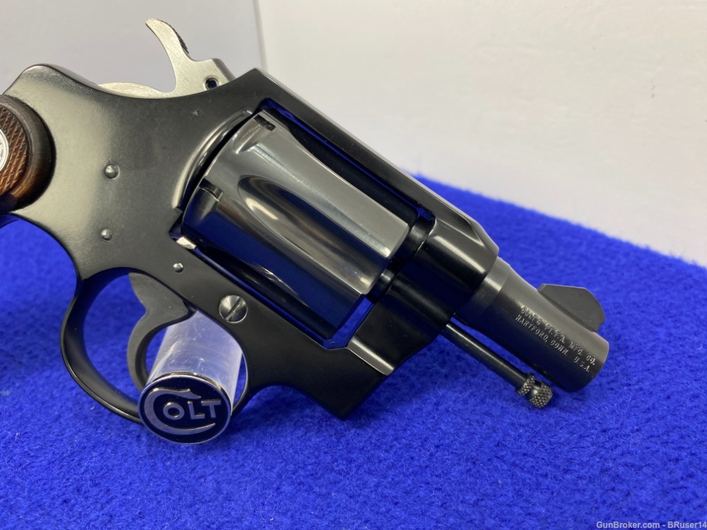 1967 Colt Cobra .38 Special Blue 2" *STUNNING FIRST ISSUE SNAKE*-img-14