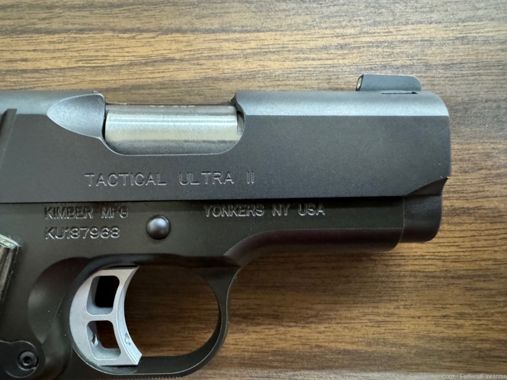 Kimber Tactical Ultra II 45ACP 3" 1911 w/Night Sights, 2-Mags-img-10