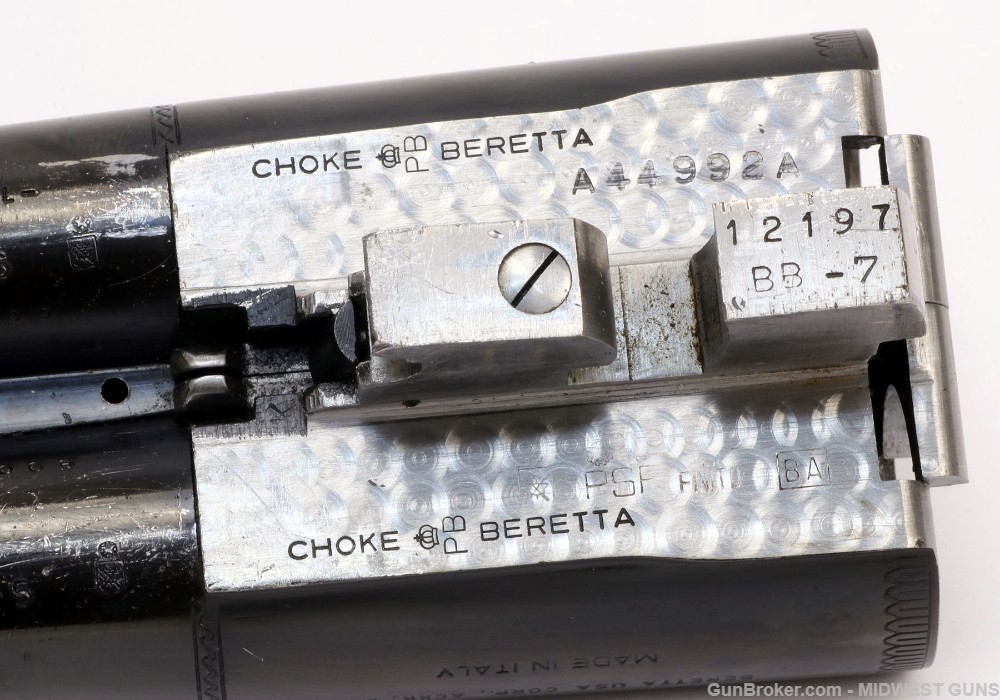"Giovanelli" Engraved Beretta 627 EELL 12GA  with Briley 20GA tube Set 1991-img-23