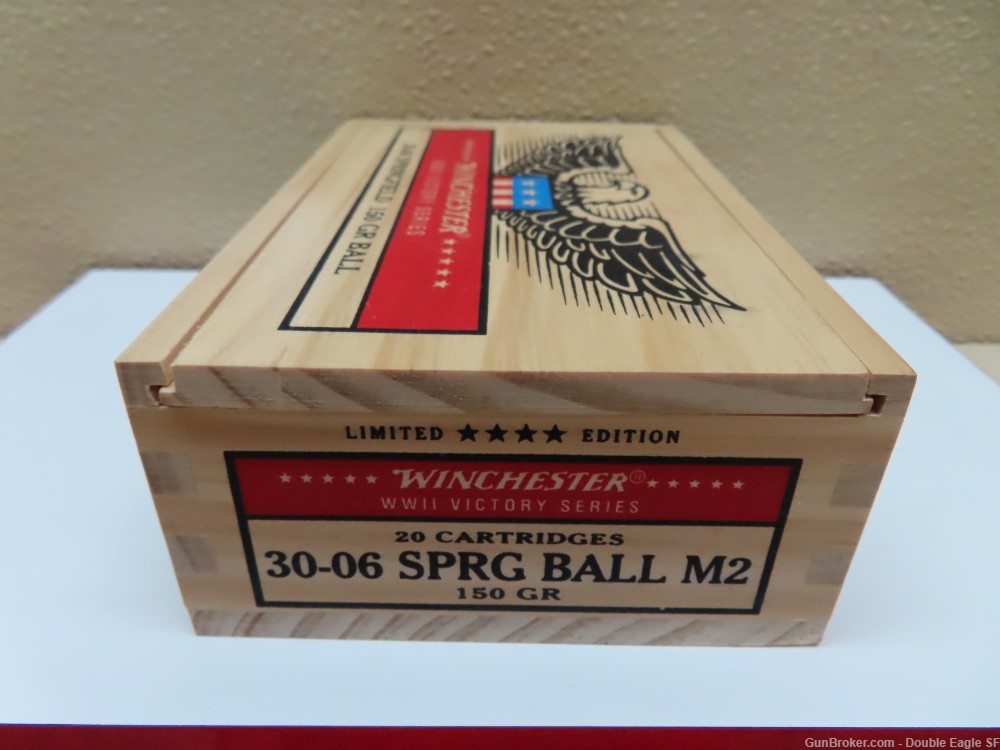 Winchester WWII Victory Series Commemorative 30-06 Springfield .20 RDS NEW -img-2