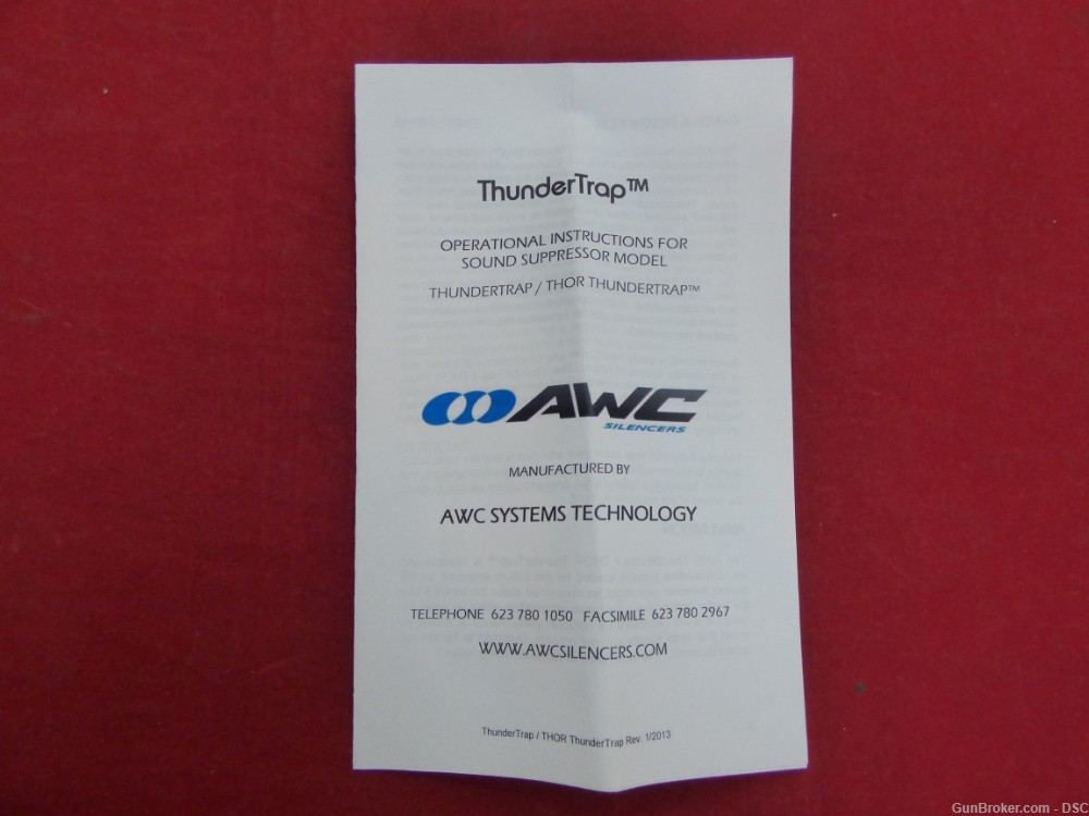 AWC Thundertrap FDE Suppressor - .300 WinMag 5/8x24 Direct Thread Silencer-img-4