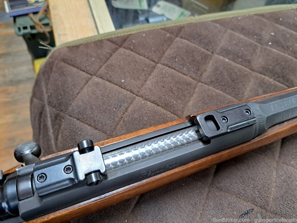 Remington 700 Left Handed Les Bauska Custom 338 Win Mag-img-20