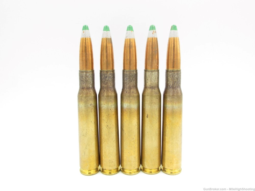 5-Pack: Raufoss MK 211 HEIAP .50BMG by Lake City Ammunition-img-0