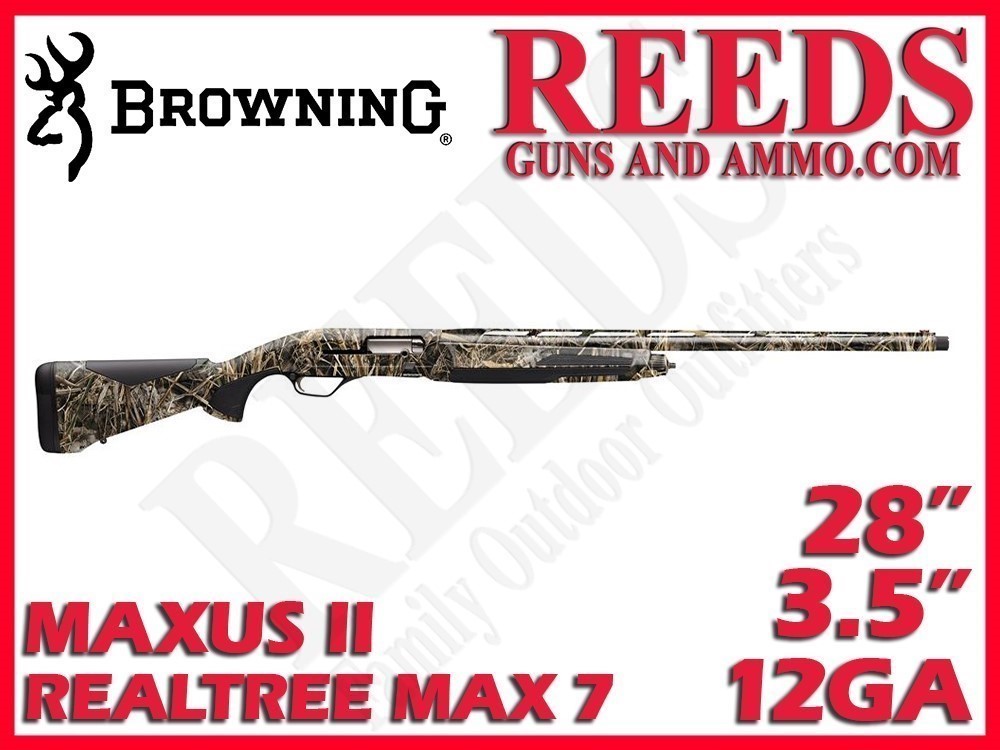 Browning Maxus II Max 7 Camo 12 Ga 3-1/2in 28in 011746204-img-0