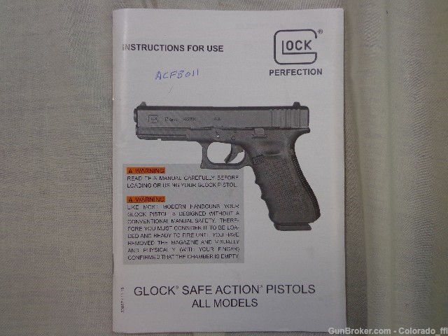 Glock 43, 9mm, like new - w/TruGlo sights - .01 start!-img-1