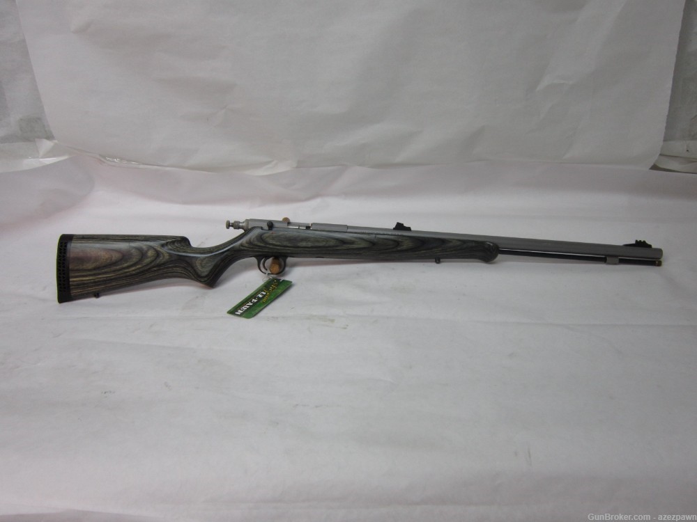 Knight Black Powder Muzzle Loading Rifle, Model MK85, Stainless .54 Cal. VG-img-0