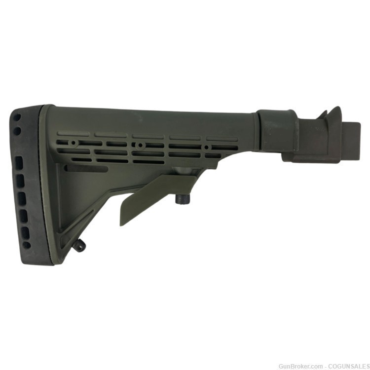 AK47 OD Polymer Upgrade Kit Kicklite Stock + Hogue + 1 30 RD Bulgarian Mag-img-4