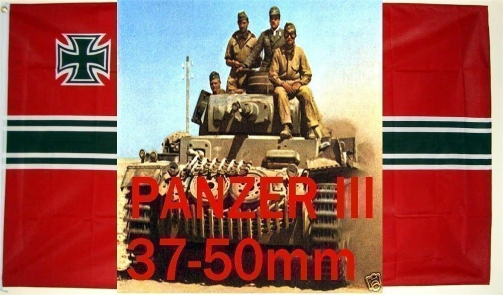 GERMAN PANZER III TANK 37 50mm ENGLISH & GERMAN GUN AMMO SHELL FUZE MANUAL-img-0