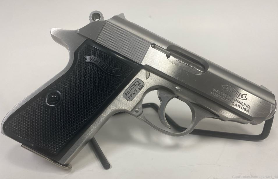 Walther PPK/S .380 stainless handgun-img-2