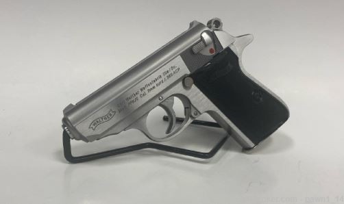 Walther PPK/S .380 stainless handgun-img-0