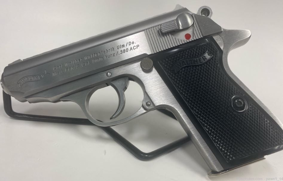 Walther PPK/S .380 stainless handgun-img-1