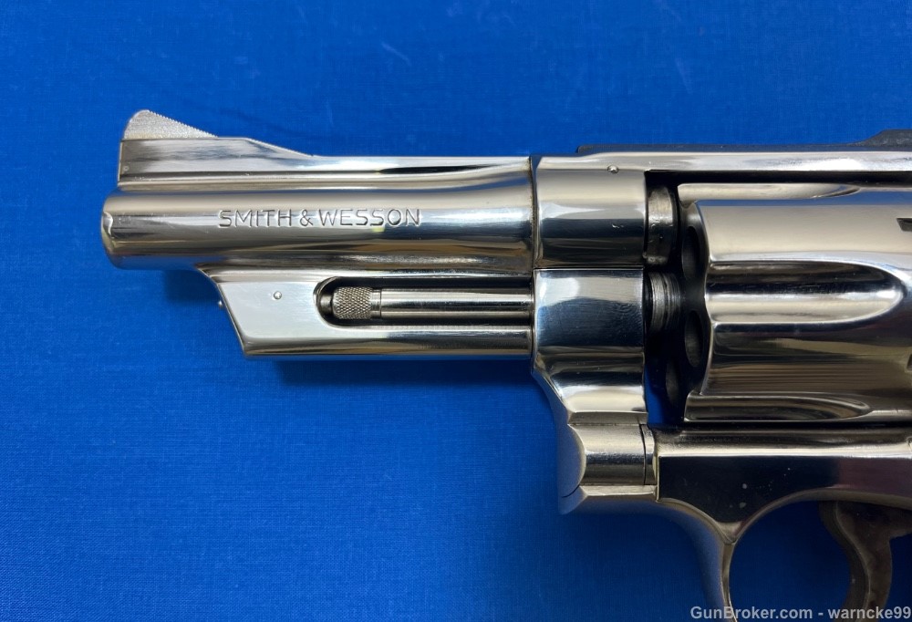 Nice Nickel Smith & Wesson SW 28-2 Highway Patrolman, 357, Penny Start!-img-7