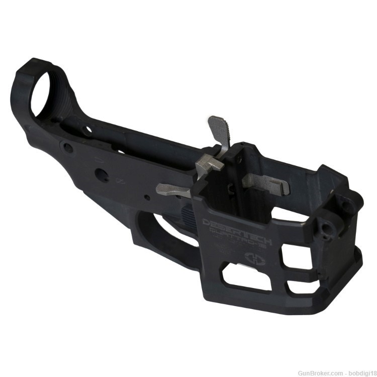 Desert Tech Ar15 Quattro-15 Lower Receiver Takes 53rd mags NO CC FEES-img-0