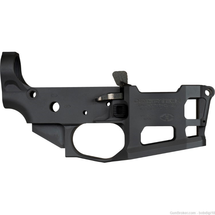 Desert Tech Ar15 Quattro-15 Lower Receiver Takes 53rd mags NO CC FEES-img-1